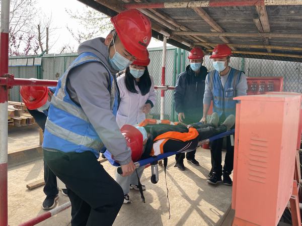 建設(shè)集團(tuán)韓城分公司：黃金五月天，給你滿滿的“安全感”