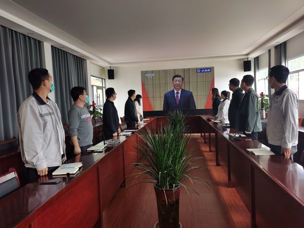 陜煤建設(shè)天工公司：慶祝青年團成立100周年，看直播  銘初心