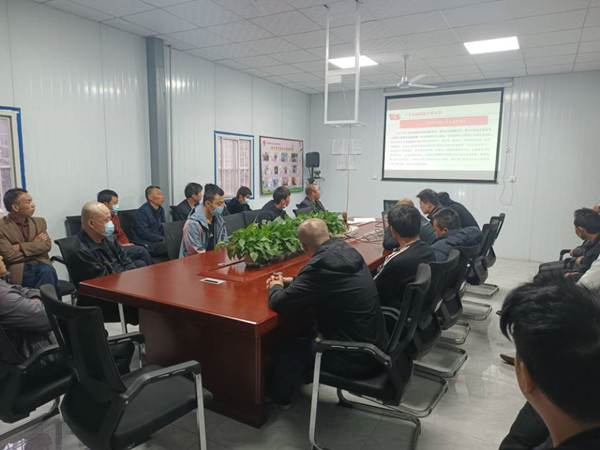 陜煤建設(shè)機電安裝公司建莊項目部“三個強化”筑牢安全防線