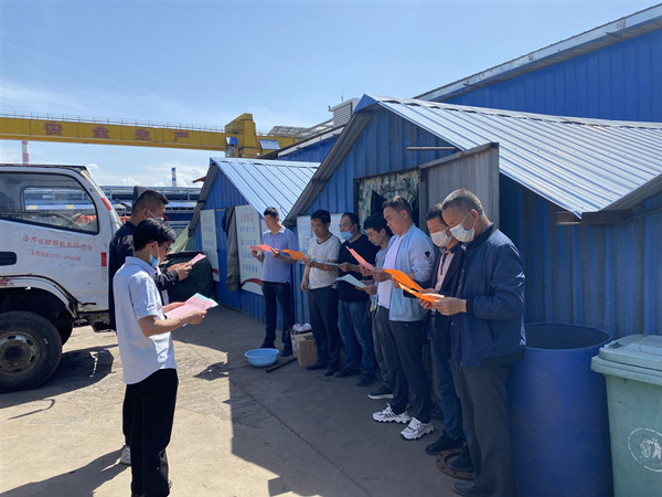 陜煤建設(shè)澄合分公司各單位“崗前保安全”激發(fā)青年助力