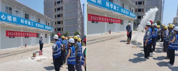 陜煤建設綠宇公司：牢記安全使命，防火救災演習