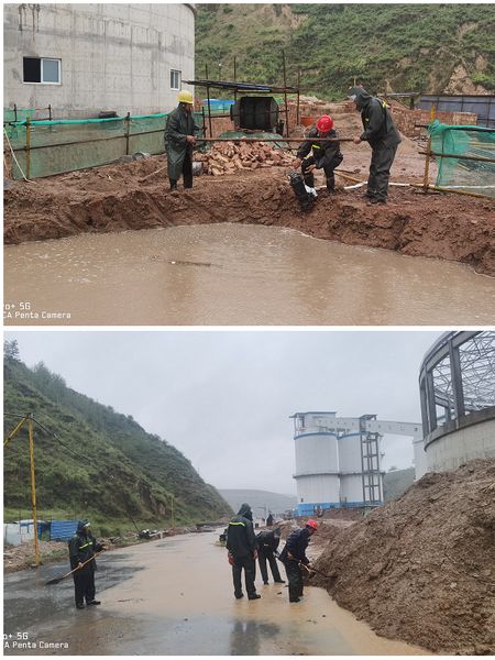 陜煤建設天工公司安裝三部五到位筑牢雨季“三防”安全堤
