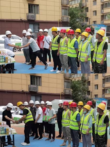 陜煤建設(shè)新城公司：炎炎夏日送清涼 絲絲關(guān)懷沁人心