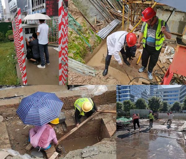 陜煤建設(shè)天工公司厲兵秣馬戰(zhàn)風雨，上下同欲保汛期