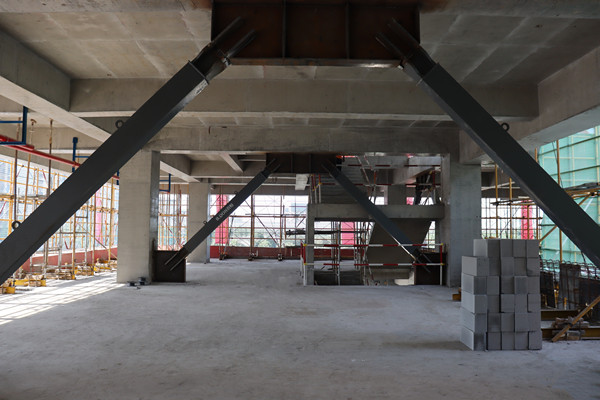 陜煤建設(shè)咸陽(yáng)分公司灃西新城第五學(xué)校項(xiàng)目持續(xù)推進(jìn)新技術(shù)應(yīng)用