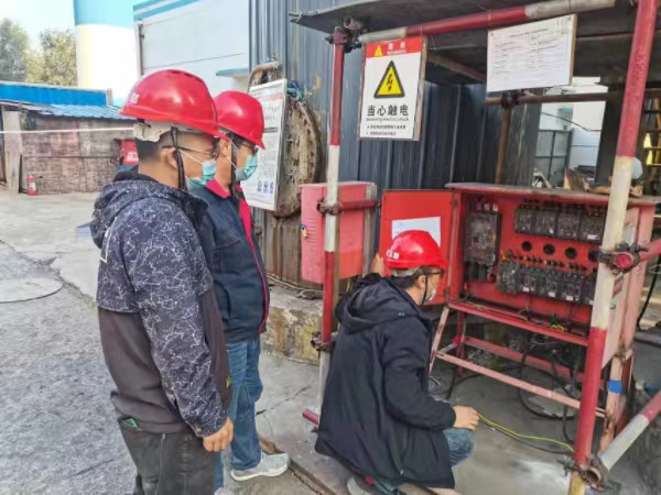 陜煤建設韓城分公司土建五項目部：國慶生產不放松 安全檢查不休假