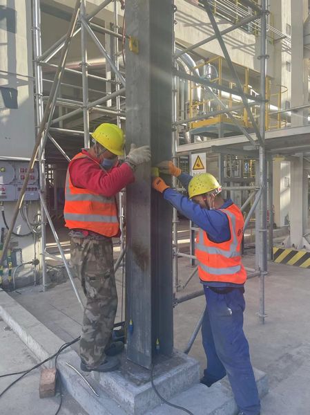 陜煤建設天工公司土建十七部施工快進正當時