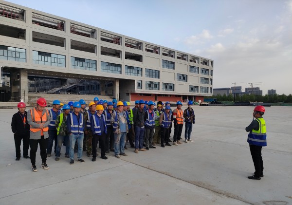 陜煤建設咸陽分公司灃西新城第五學校項目：貫徹綠色理念 踐行綠色施工