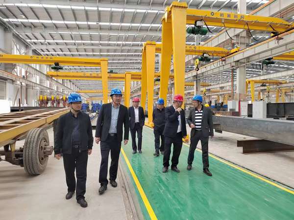 陜煤建設(shè)內(nèi)蒙古分公司赴浙江杭蕭鋼結(jié)構(gòu)有限公司觀(guān)摩學(xué)習(xí)