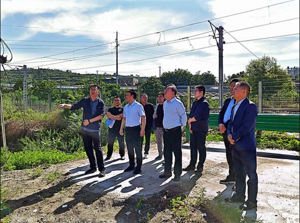 銅川市交通運輸局局長路學(xué)敏蒞臨川耀PPP項目督導(dǎo)檢查工作
