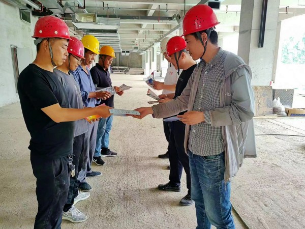 陜煤建設(shè)渭南分公司第一項目部多點發(fā)力筑牢安全根基