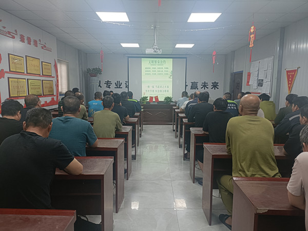 陜煤建設(shè)機(jī)電安裝公司：踐行文明餐桌，共享美好“食”光