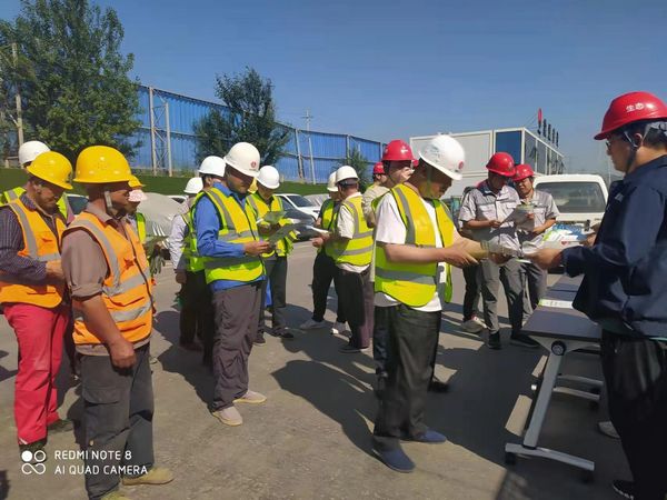 陜煤建設(shè)天工公司土建四部按下“節(jié)能降碳、你我同行” 快捷鍵