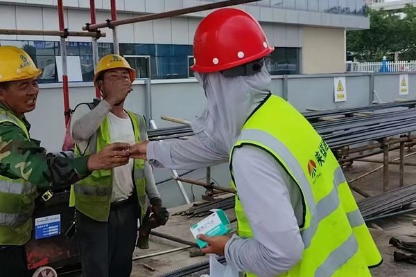 陜煤建設(shè)天工公司土建七部：戰(zhàn)高溫不服“暑”，保進(jìn)度獻(xiàn)“涼”策