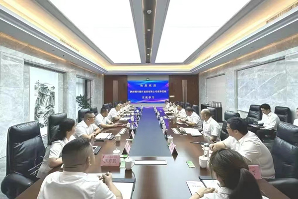 陜煤建設(shè)銅煤公司赴陜建五建集團三公司 開展對標交流