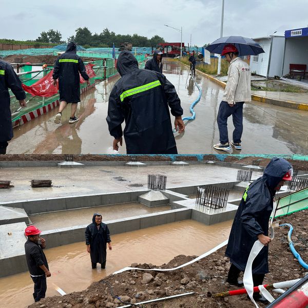 陜煤建設(shè)天工公司聞“汛”而動(dòng)，筑牢工程建設(shè)“安全堤壩”