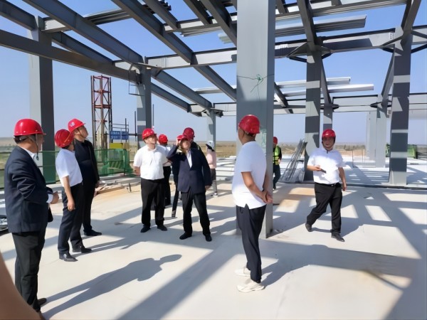 陜煤建設綠宇公司：檸條塔南翼生態(tài)產業(yè)園建設項目順利通過主體工程驗收