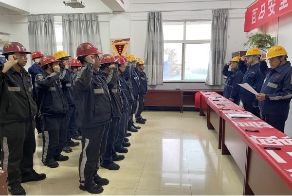 陜煤建設(shè)洗選煤運營公司澄合山陽運營項目部：黨員身邊無事故，遵章守紀立新標