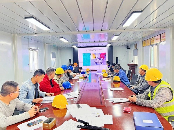 陜煤建設(shè)渭南分公司第十一項(xiàng)目部在寒冬里書(shū)寫(xiě)建設(shè)篇章