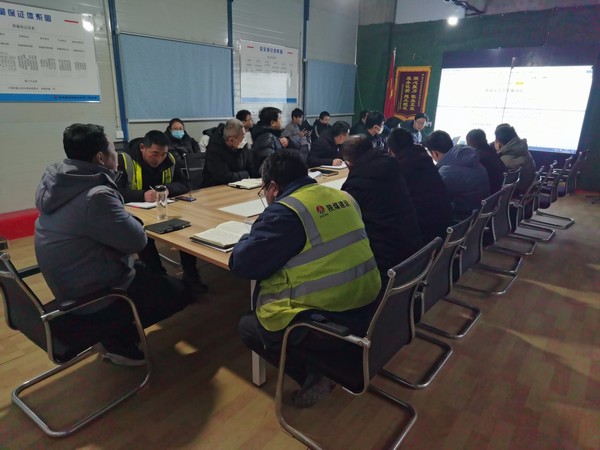 陜煤建設銅煤公司第二項目部：多舉多措渡寒潮