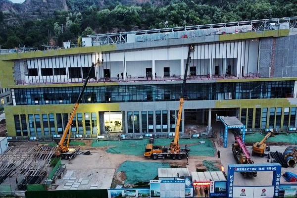 陜煤建設(shè)渭南分公司各施工項目揮汗拼搏 以勞動為“五一”添彩