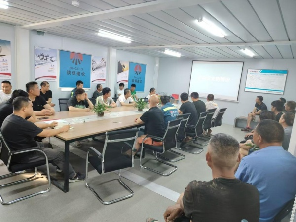 陜煤建設(shè)機電安裝公司：直面高溫挑戰(zhàn)，確保工程安全高效