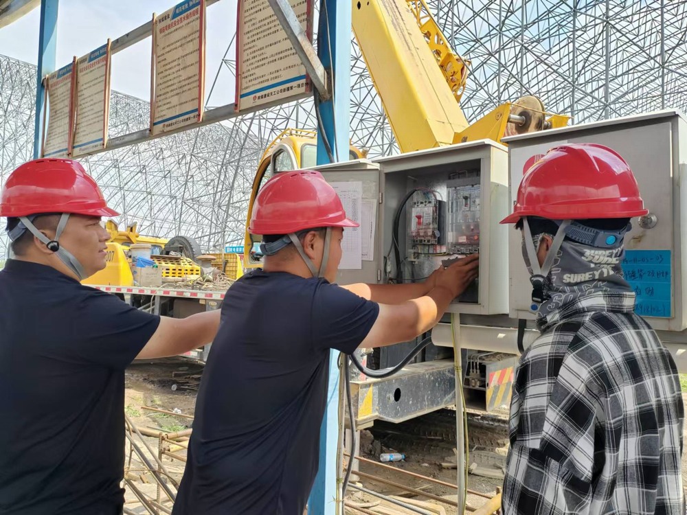 陜煤建設天工公司新疆第一項目部：四步驟，“汛”速筑牢安全堤