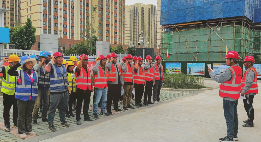 陜煤建設天工公司土建第十一項目部：合“三力”，筑牢安全防線