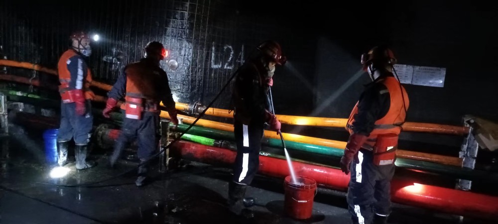 陜煤建設(shè)渭南分公司第二安裝項(xiàng)目部三向發(fā)力樹(shù)牢百日安全靶向性航標(biāo)