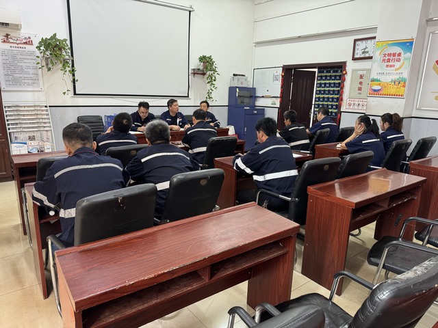 陜煤建設(shè)洗選煤運(yùn)營(yíng)公司澄合山陽(yáng)運(yùn)營(yíng)項(xiàng)目部：節(jié)前亮劍行動(dòng)，安全防線再加固