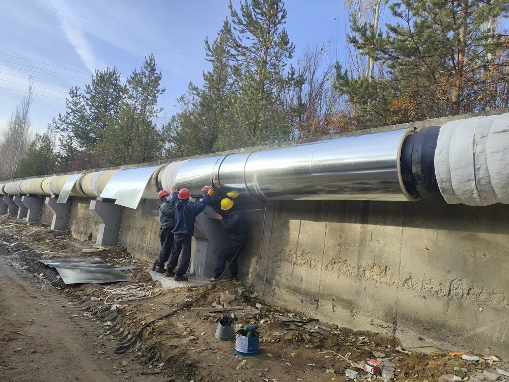 陜煤建設(shè)路橋分公司神木中水綜合利用項目多力合圍，鑄就項目建設(shè)好口碑