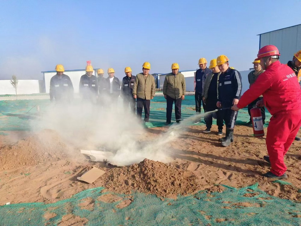 陜煤建設(shè)礦建三公司組織開展消防應(yīng)急演練活動(dòng)