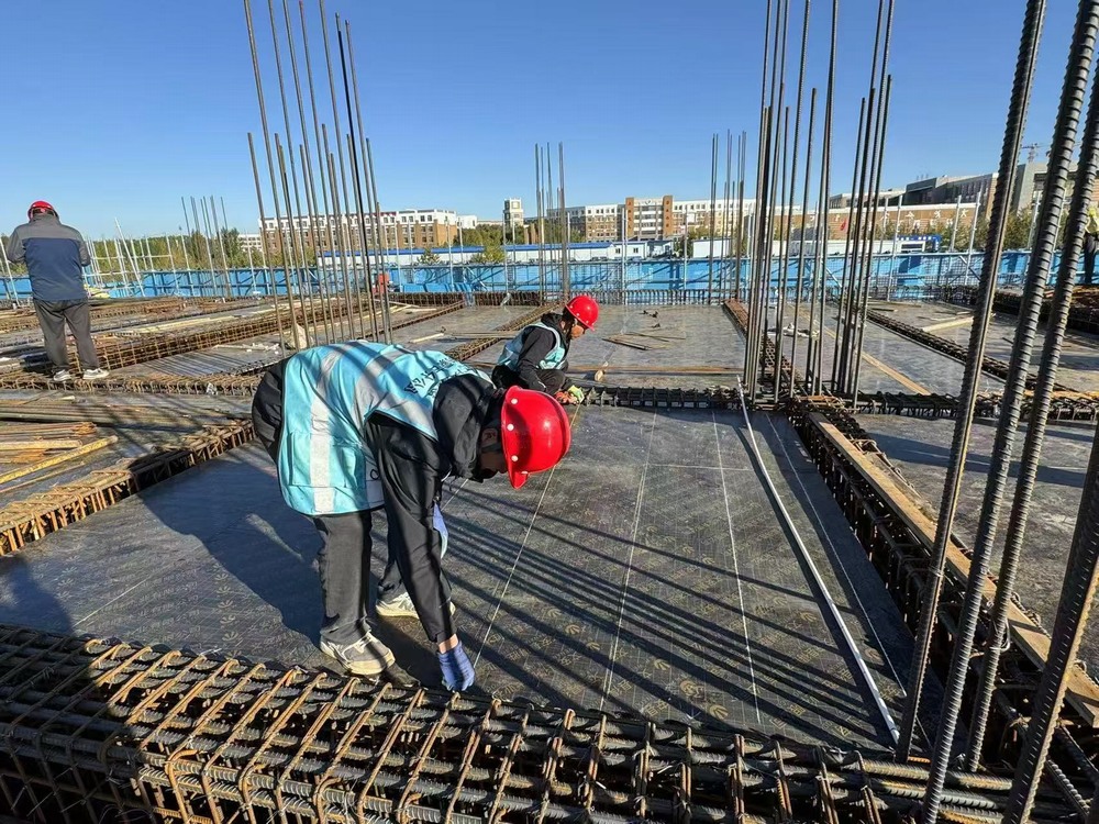 寒冬堅守，工地上的最美身影