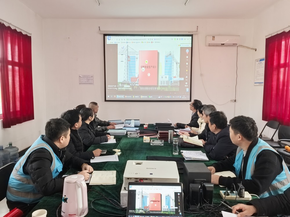 陜煤建設澄合分公司：黨員先鋒在行動 普法宣傳助力安全生產