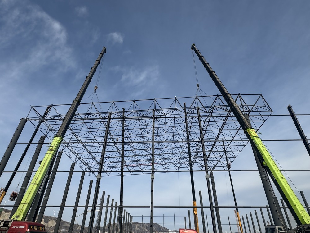 陜煤建設(shè)天工公司土建第二十一項(xiàng)目部：勇戰(zhàn)低溫，擎起建設(shè)新高度