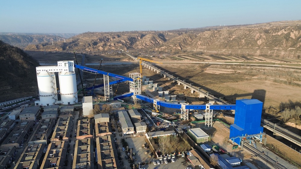 陜煤建設(shè)天工公司土建第九項目部：提前3天，9榀棧橋順利吊裝