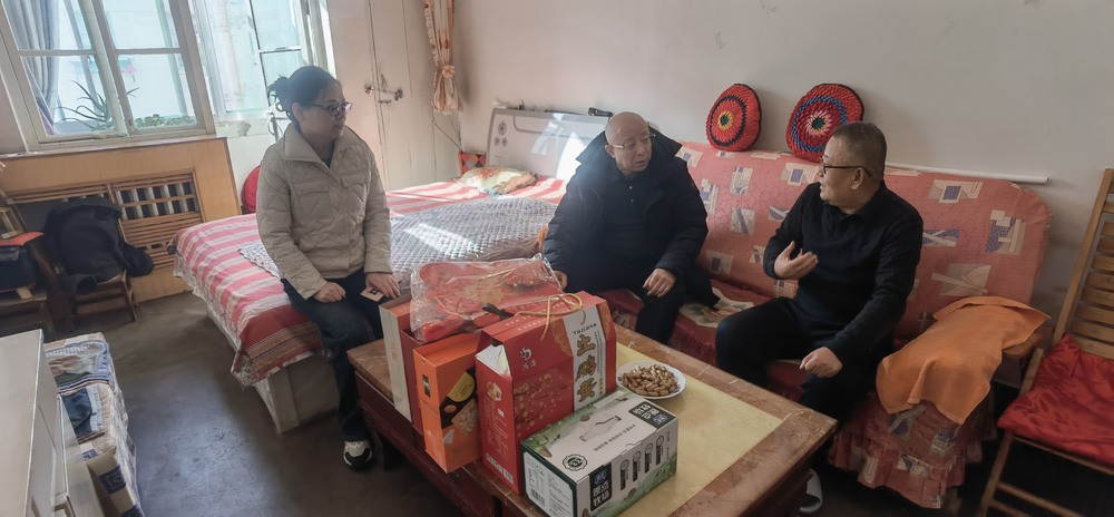 陜煤建設(shè)天工公司：辭舊迎新送溫暖，殷殷關(guān)懷暖人心