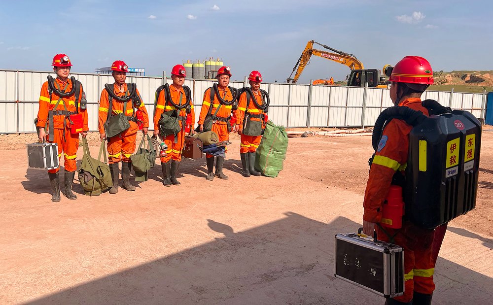 陜煤建設(shè)天工公司礦建六部：聯(lián)合演練筑防線，實(shí)戰(zhàn)檢驗(yàn)提能力