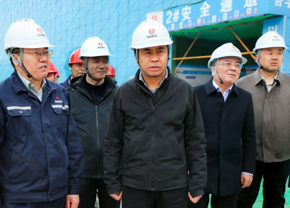 陜煤集團副總經(jīng)理宋召軍深入銅創(chuàng)能材項目檢查項目復工及安全生產(chǎn)工作
