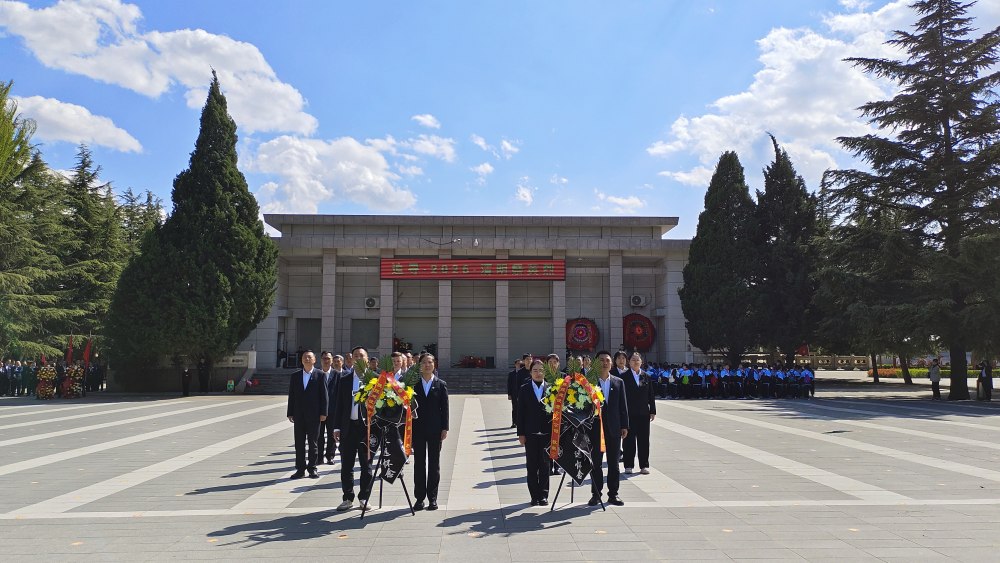 陜煤建設(shè)澄合分公司：山河清明祭英烈 紅色基因鑄匠心